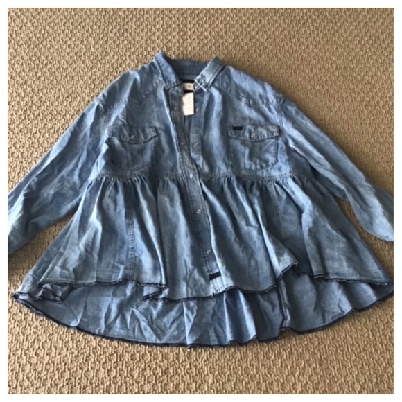 Free People We The Free Dylan Babydoll Tunic. NWT. - Picture 7 of 8